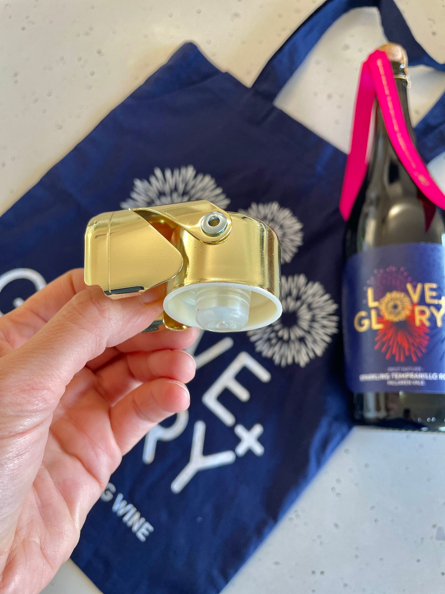 Sparkling Wine Stopper (Gold)